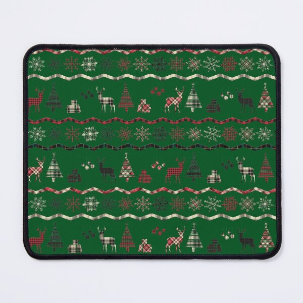 Item preview, Green christmas plaid designed and sold by MrJean.