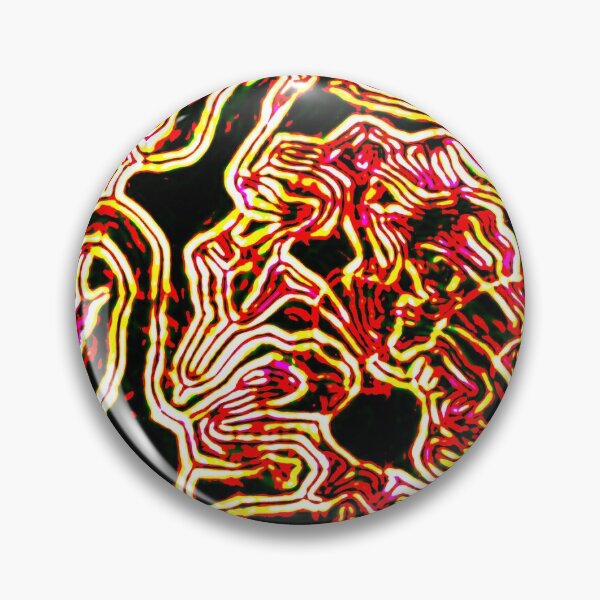 Item preview, Neon Topography – Psychedelic Abstract Line Art designed and sold by Highlandkings.