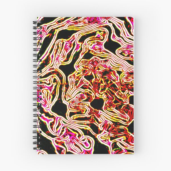 Item preview, Neon Topography – Psychedelic Abstract Line Art designed and sold by Highlandkings.