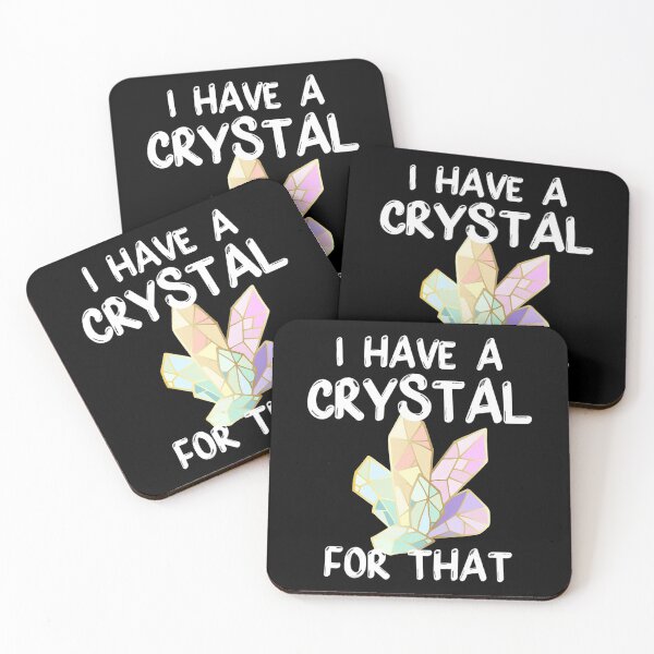 Item preview, I Have A Crystal For That Funny Gemstone Chakra Healer designed and sold by UweFleischmann.