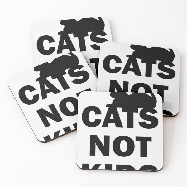 Item preview, Cats Not Kids Sticker designed and sold by KevinDragojevic.
