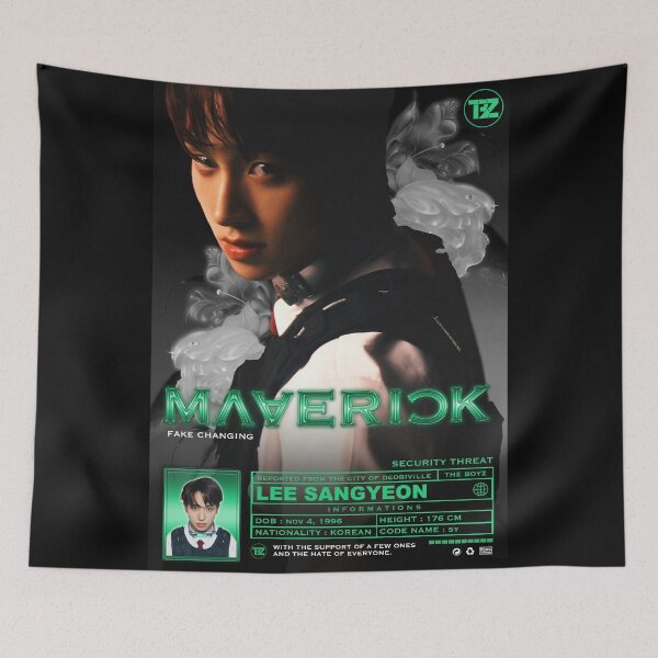 Item preview, Sangyeon | Maverick ! [The Boyz]  designed and sold by theboredmochi.