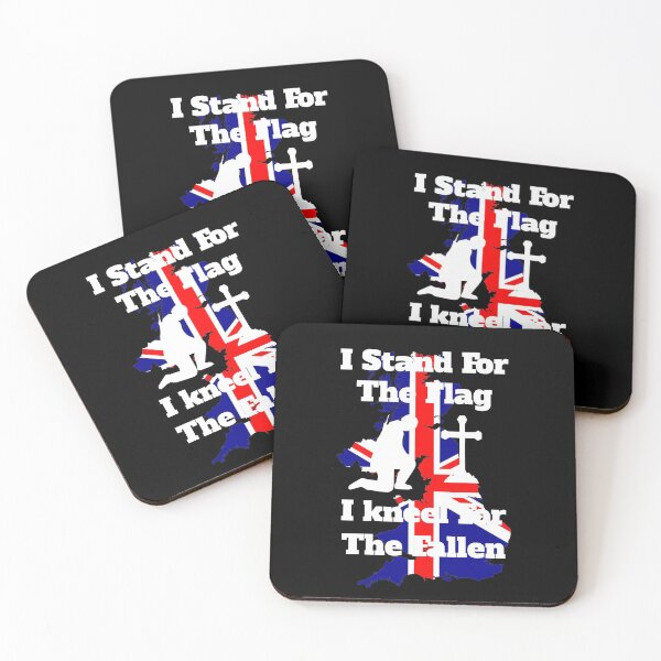 Item preview, I Stand for The Flag, I Kneel for The Fallen United Kingdom designed and sold by coatstar.