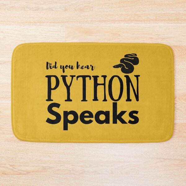 Item preview, Did you hear python speaks reptile lover B day gift | Snake keeper b'day present designed and sold by OleeVO.