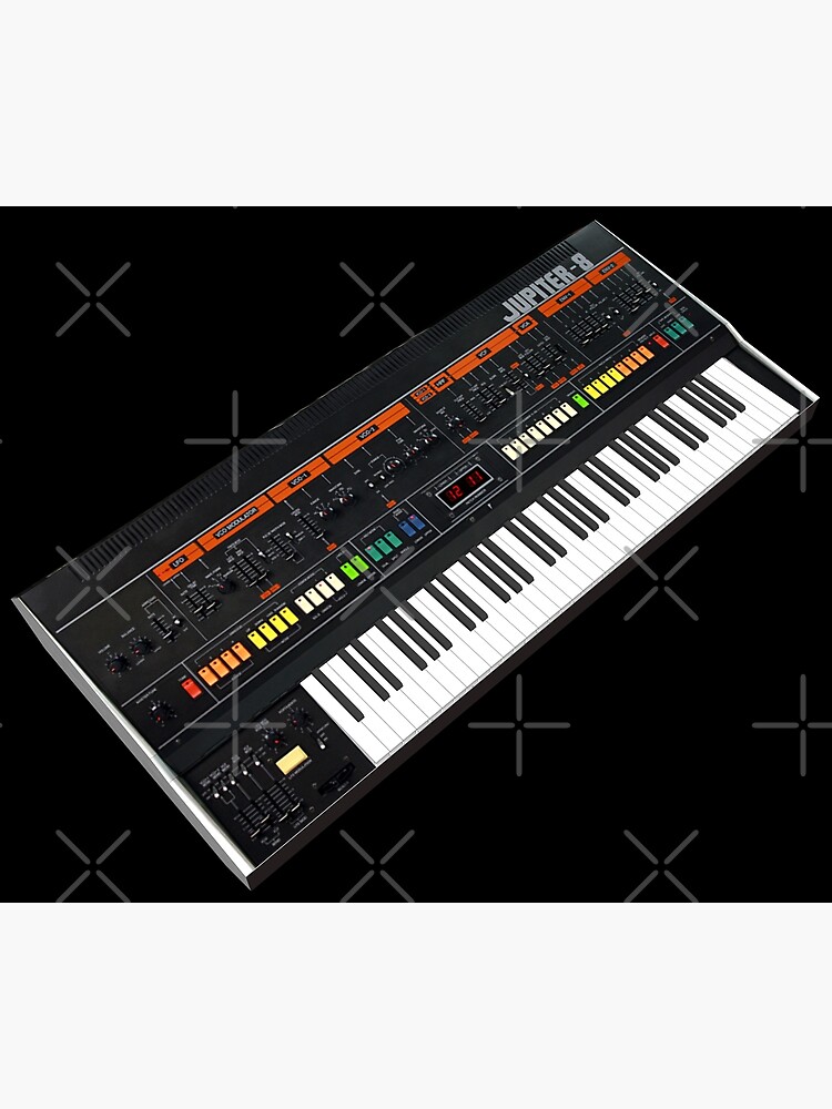 "Jupiter 8 80s Synth Polyphonic Synthesizer Synthwave Retrowave
