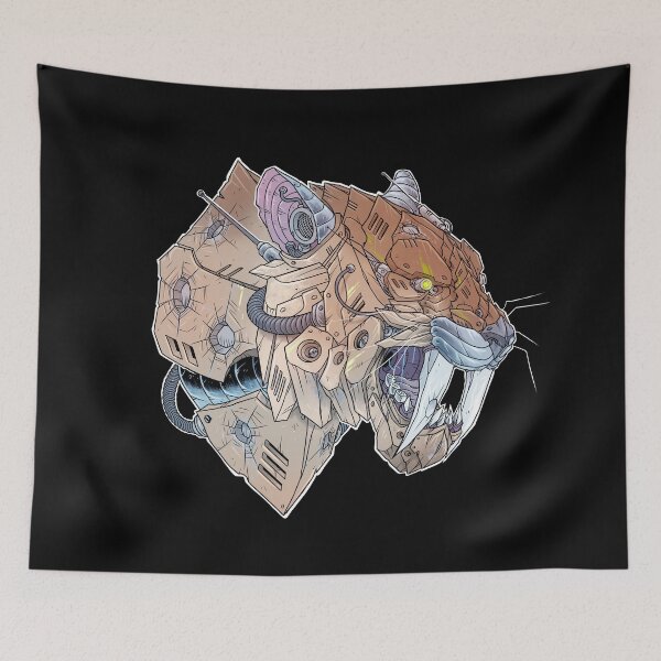 Item preview, Robot saber tooth tiger designed and sold by GS-artworks.