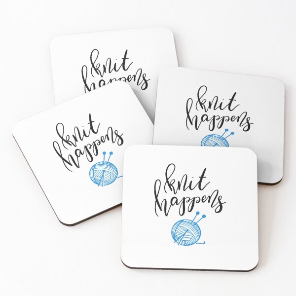 Item preview, Knit Happens Sticker designed and sold by SOPHIEBISHO.