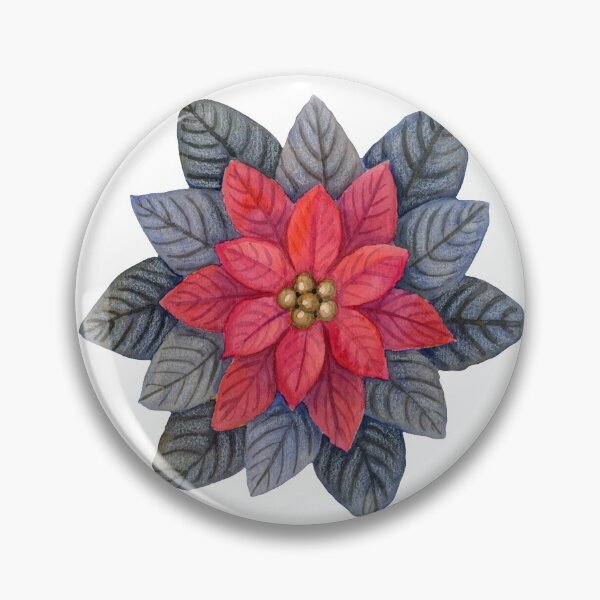 Item preview, Poinsettia designed and sold by gsm-print772.
