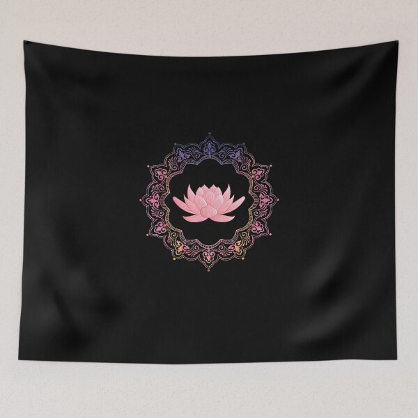 Item preview, Lotus Mandala Circle Spiritual Yoga designed and sold by UweFleischmann.
