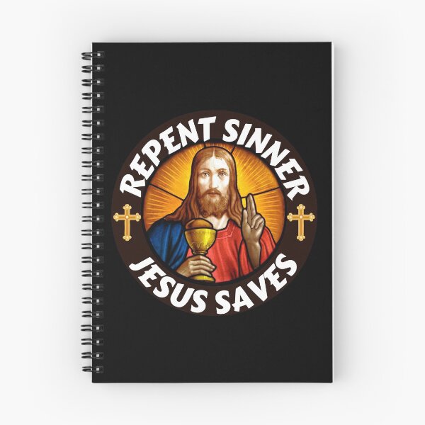 Item preview, Repent Sinner Jesus Saves Lord Jesus Christ Is My Savior designed and sold by RGRamsey.