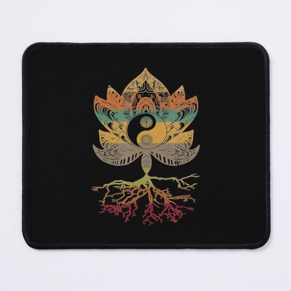 Item preview, Lotus Mandala Yin Yang Sacred Geometry Spiritual designed and sold by UweFleischmann.