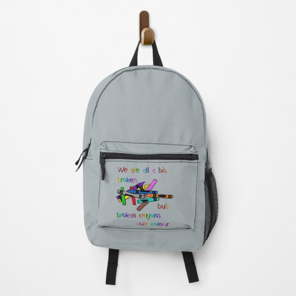 Item preview, Broken crayons grey designed and sold by Pickle-Lily.