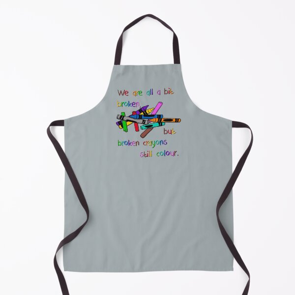 Item preview, Broken crayons grey designed and sold by Pickle-Lily.