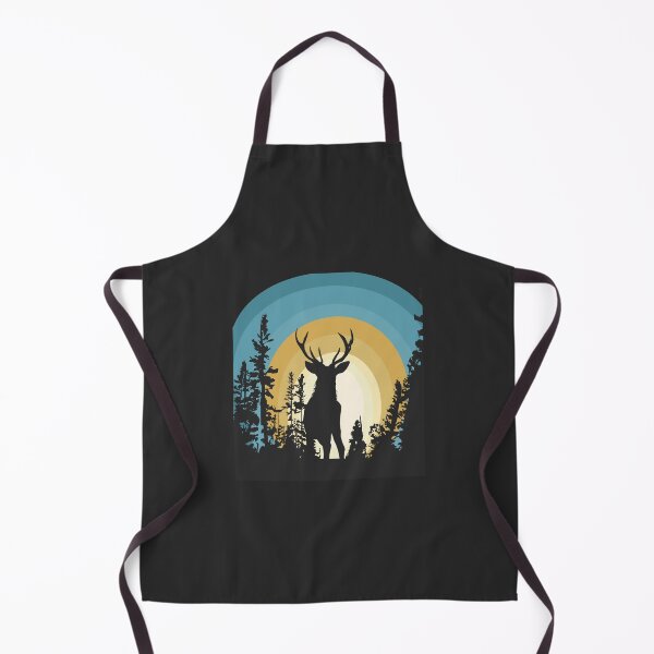 Item preview, Pastel Sunset Reindeer In The Woods Silhouette designed and sold by Artbysaeme.
