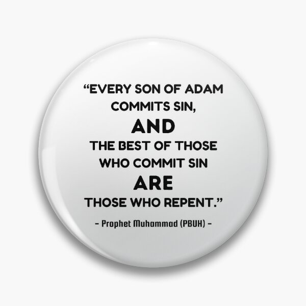 Item preview, Repent Sinner - Muslim Version designed and sold by Udecide Store.
