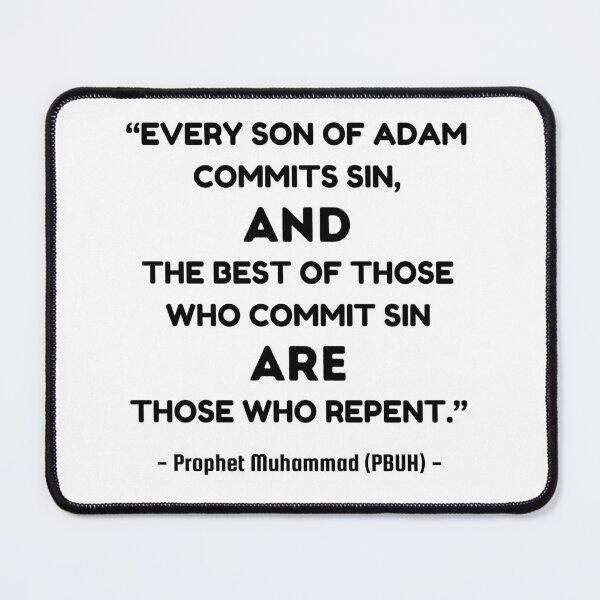 Item preview, Repent Sinner - Muslim Version designed and sold by Udecide Store.