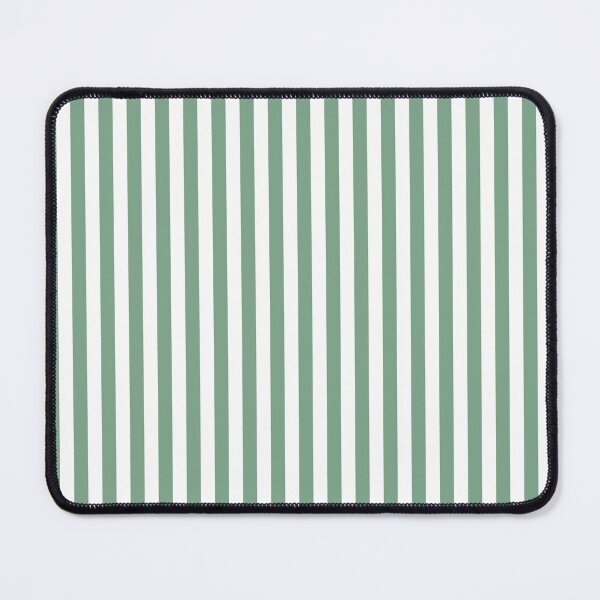 Item preview, Sage Green and White Vertical Deck Chair Stripes designed and sold by podartist.
