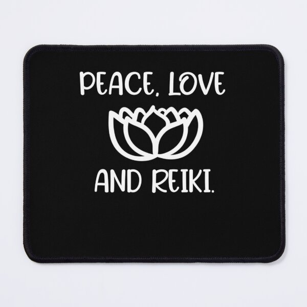 Item preview, Lotus Peace Love Reiki Cool Style designed and sold by UweFleischmann.