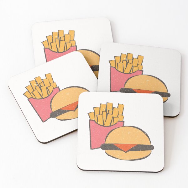 Item preview, Burger and Fries designed and sold by Creatively Torn.