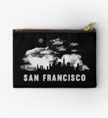 San Francisco California Skyline Cityscape Studio Pouch