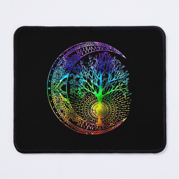 Item preview, Mandala Moon Chakra Tree of Life designed and sold by UweFleischmann.