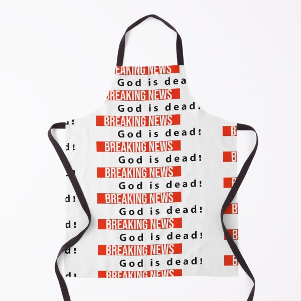Item preview, breaking news: god just died - if he ever was alive ;) designed and sold by vn.