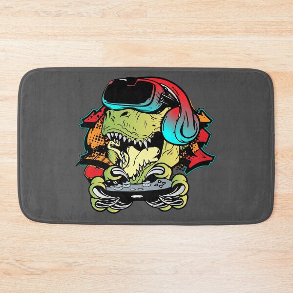 Item preview, Gamer Gaming Tyrannosaurus Rex Dino Gamer Video Games Glasses designed and sold by brunsch-print.