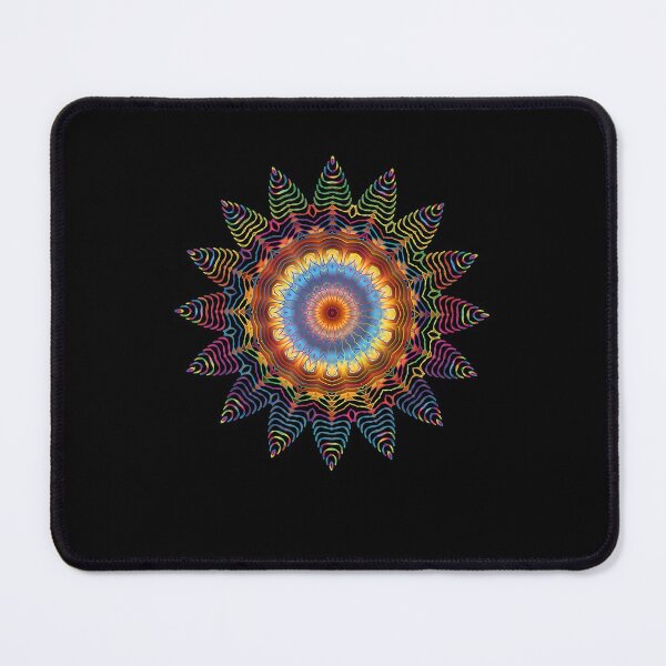 Item preview, Mandala Sacred Geometry Prana Art Yoga Mantra Om Good Vibe designed and sold by UweFleischmann.
