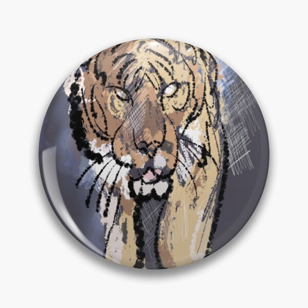 Artikelvorschau, Tiger Malerei entworfen und verkauft von KARTICK DUTTA.