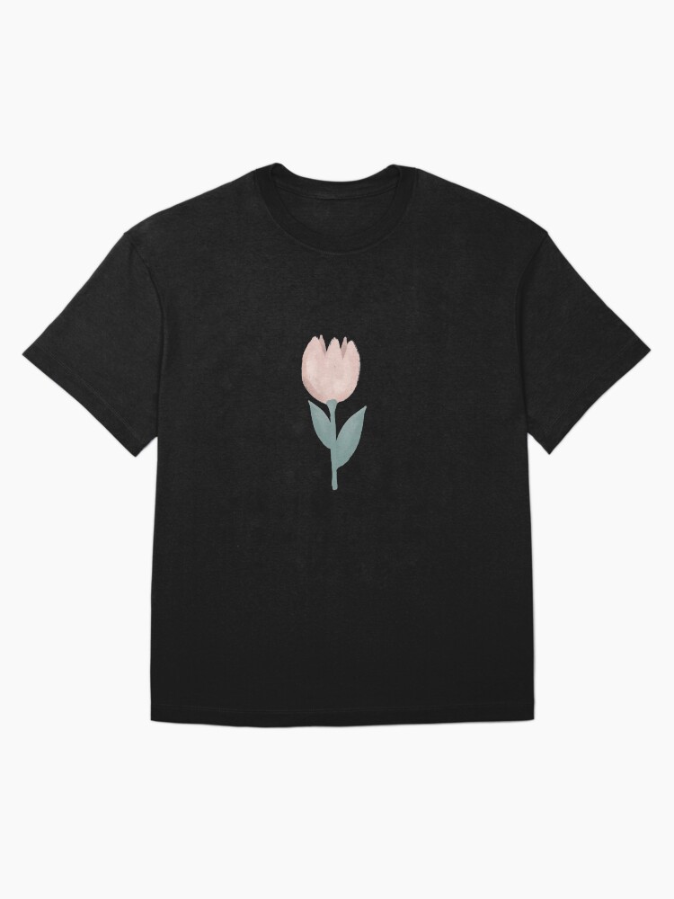 Thumbnail 3 of 7, Oversized T-Shirt, Girls Cute Pastel Boho Floral Garden Botanical Flower Pattern Kids designed and sold by aimeegray.