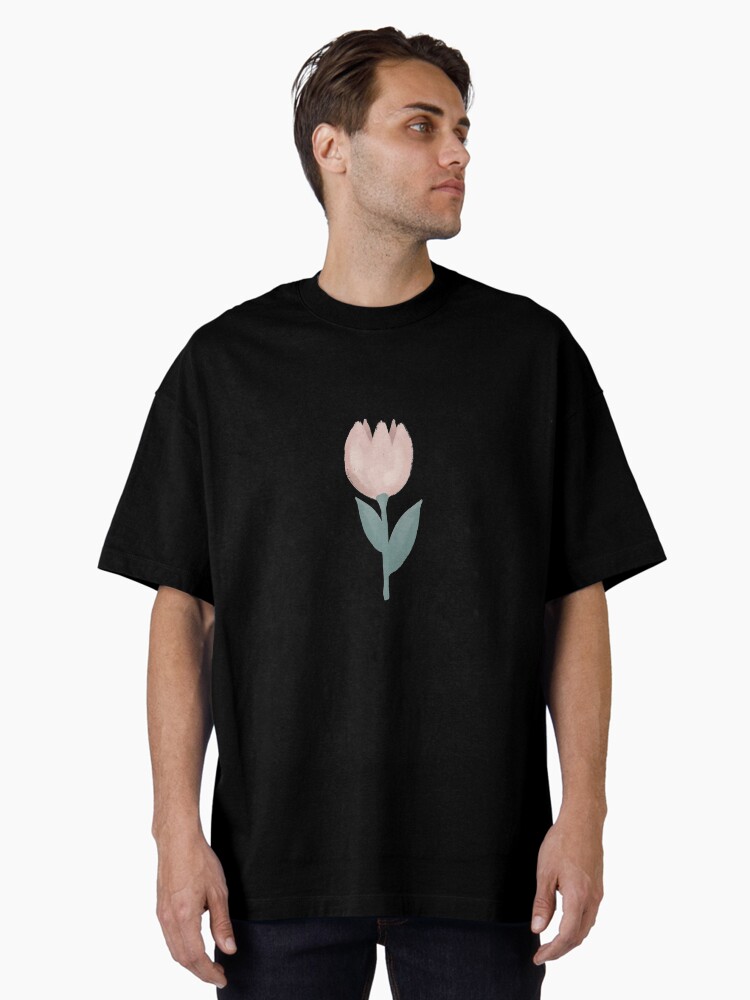 Thumbnail 1 of 7, Oversized T-Shirt, Girls Cute Pastel Boho Floral Garden Botanical Flower Pattern Kids designed and sold by aimeegray.