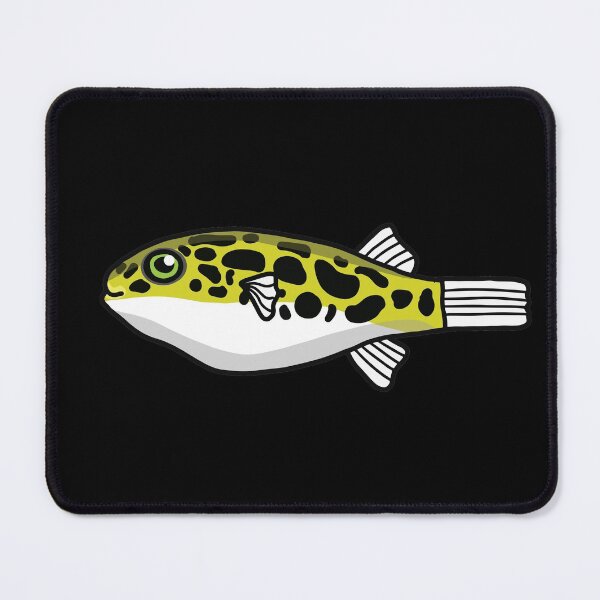 Item preview, Green Pufferfish (Dichotomyctere nigroviridis) best fishkeeper gift, aquarium gift - aquadesk designed and sold by Aquadesk.