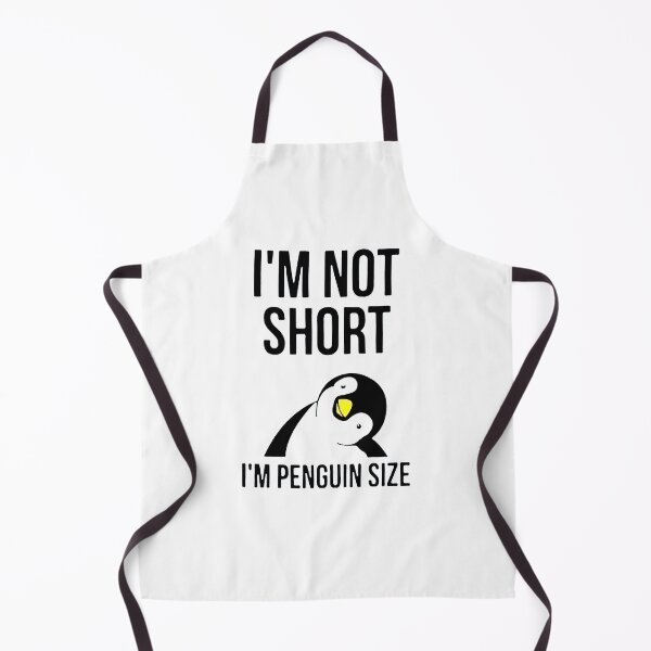 Item preview, I'm Not Short I'm Penguin designed and sold by juicylogo699.