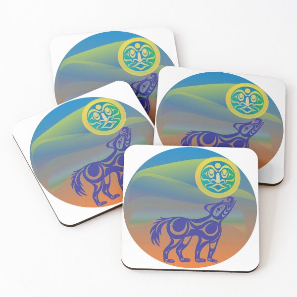 Item preview, Howling at the Moon (Circular Version) designed and sold by Lou-ann Neel.