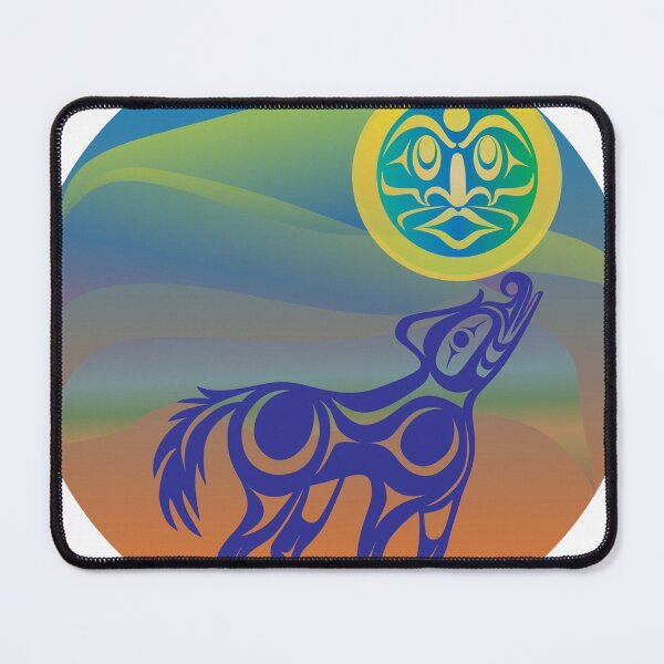 Item preview, Howling at the Moon (Circular Version) designed and sold by Lou-ann Neel.