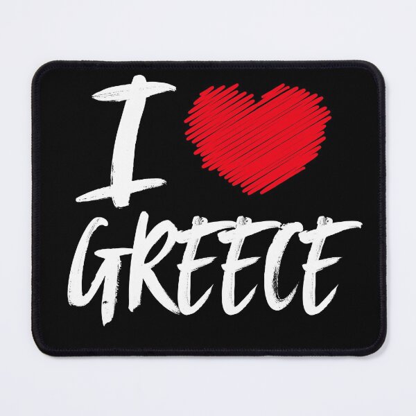 Item preview, I Love Greece designed and sold by Meliafroggy.