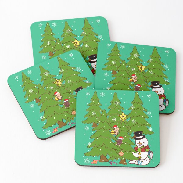 Item preview, Merry Christmas with Snowman and Friend designed and sold by NamSai.
