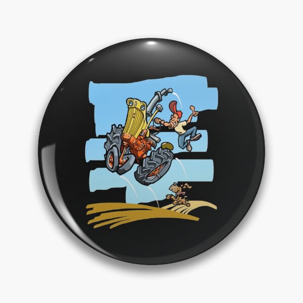 Item preview, Happy Yellow Tractor           designed and sold by tarShopGalery.