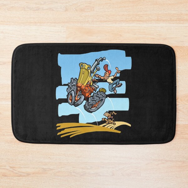 Item preview, Happy Yellow Tractor           designed and sold by tarShopGalery.