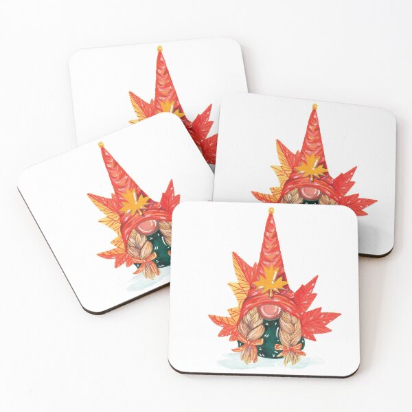 Item preview, Thanksgiving Autumn Gnomes With Pumpkins Watercolor - Trendy Fall Design For Fall Lovers & Thanksgiving designed and sold by Prince - Bestseller ★★★★★.