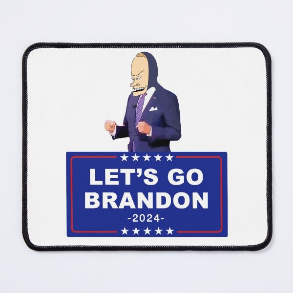 Item preview, Let's Go Brandon - Funny Joe Biden Cornholio - Bare Shelves Biden designed and sold by WeAreRightStore.