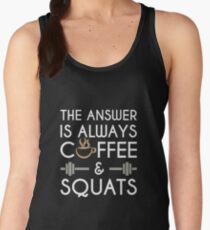 Coffee & Squats Women's Tank Top
