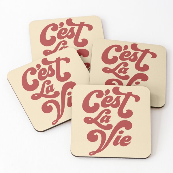 Item preview, C’est la vie french quote  designed and sold by Hola Ilustra.