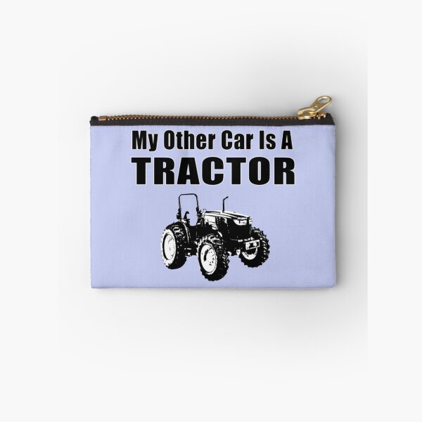 Item preview, My Other Car Is A Tractor Black _amp_ White Illustration   designed and sold by tarShopGalery.