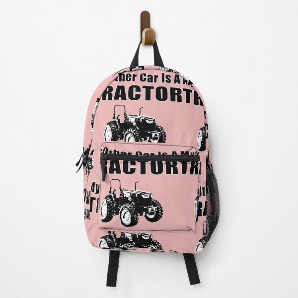 Item preview, My Other Car Is A Tractor Black _amp_ White Illustration   designed and sold by tarShopGalery.