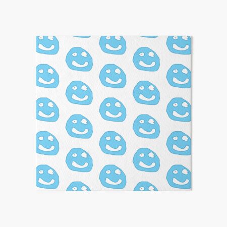 Blue Blob Art Board Prints Redbubble - blue blob electric neon roblox