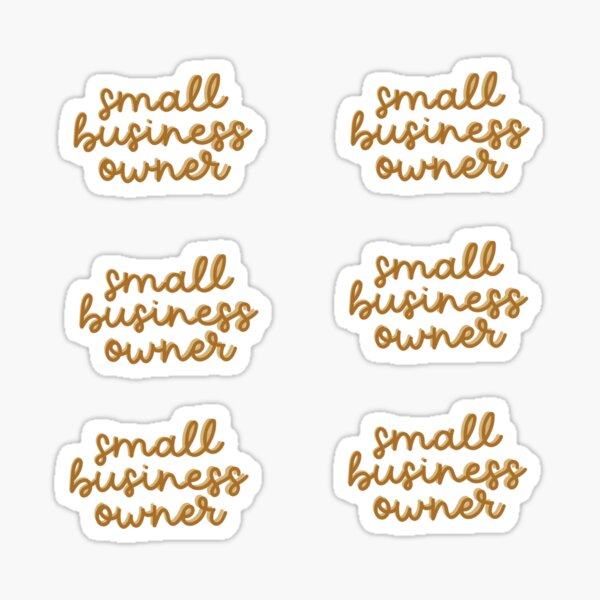 Item preview, small business owner - brown designed and sold by AphroditeByE888.
