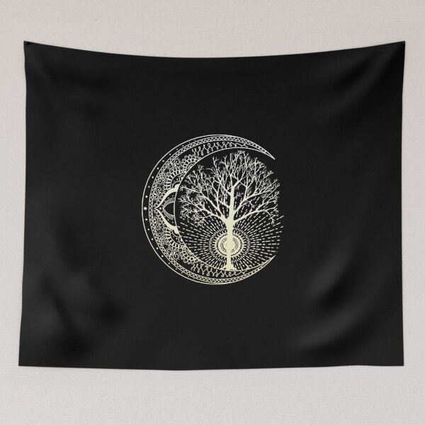 Item preview, Mandala Tree of Life Tattoo Style designed and sold by UweFleischmann.