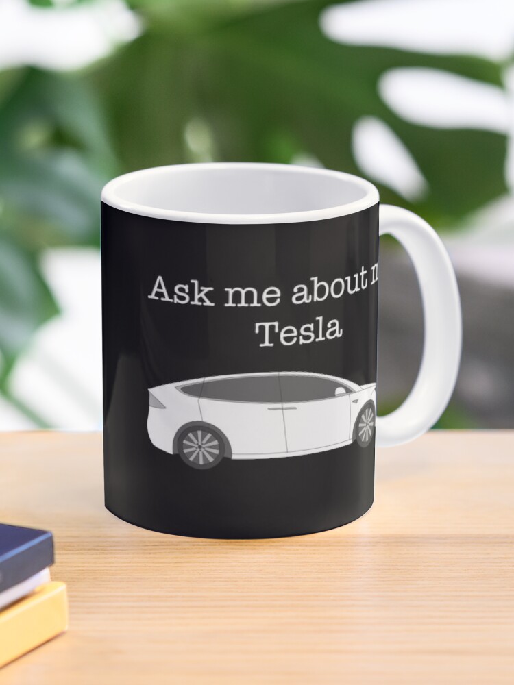 Tesla Model X Ceramic Mugs