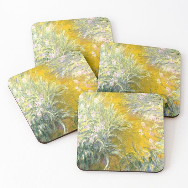 Item preview, Impressionist Painting The Path through the Irises (1914–1917) by Claude Monet designed and sold by Designedbysm.